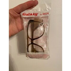 Vintage WGM Galaxy saftey glasses, retro industrial eyewear clear lens